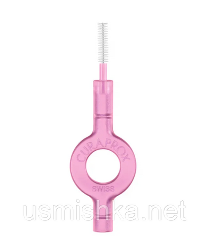 Межзубный ершик Curaprox Prime CPS 08 + держатель UHS 409, 1 шт 2570980493 фото