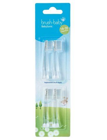 Brush-Baby BabySonic сменные насадки, 18-36 мес bb26 фото