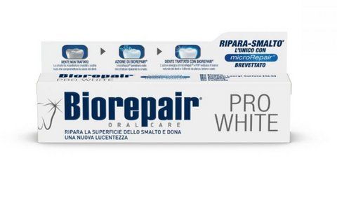 Зубна паста Biorepair Pro White Відбілювальна 75 мл br21 фото