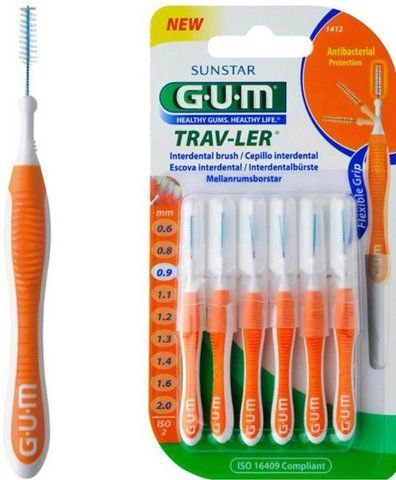 Міжзубні щітки GUM Trav-Ler 0.9 мм 1923102102 фото