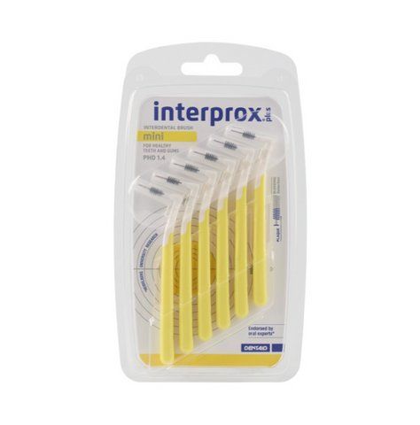 Щітка міжзубна INTERPROX PLUS 2G 1.4 мм MINI 6 шт. 2646681422 фото