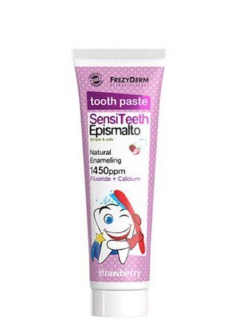 Зубна паста FrezyDerm Kids з ксилітом і кальцієм (від 6 років) фтор 1450 ppm fd1 фото