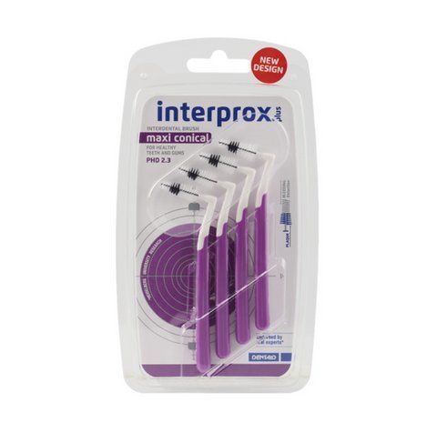 Щетка межзубная INTERPROX PLUS 2G MAXI CONICAL 2.3 мм, 4 шт. 2532796844 фото