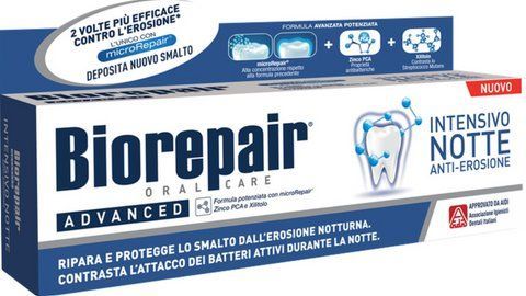 Зубна паста BioRepair Інтенсивне нічне відновлення 75 мл 2244267798 фото