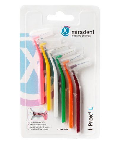 Ручной интердентальный ершик Miradent I-Prox L (ассорти) 2067797133 фото