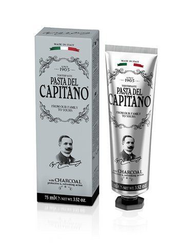 Зубна паста Pasta Del Capitano з деревним вугіллям 75ml 2026296102 фото