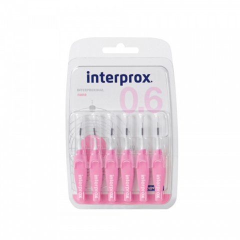 Щетка межзубная INTERPROX 4G 0.6 мм NANO, 6 шт. 2130924046 фото